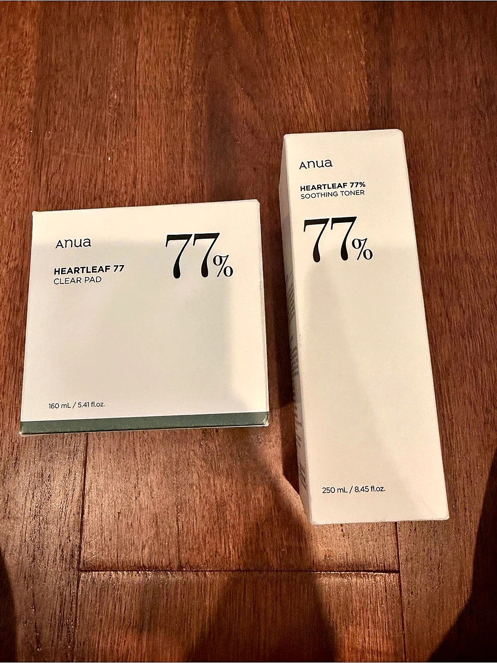 Anua Heartleaf 77 Soothing Toner & Heartleaf 77 Clear Pad Bundle Soothing Toner
